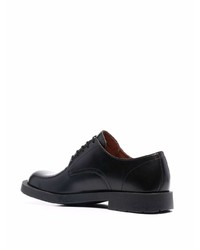 schwarze Leder Derby Schuhe von CamperLab