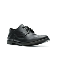 schwarze Leder Derby Schuhe von Damir Doma