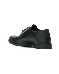 schwarze Leder Derby Schuhe von Damir Doma