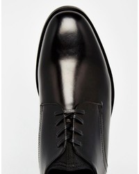 schwarze Leder Derby Schuhe von Aldo