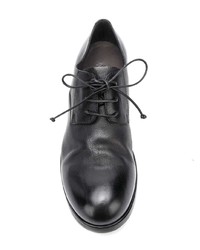 schwarze Leder Derby Schuhe von Marsèll