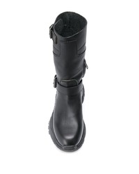 schwarze Leder mittelalte Stiefel von Ash