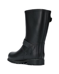 schwarze Leder mittelalte Stiefel von dorothee schumacher