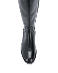 schwarze Leder mittelalte Stiefel von Högl