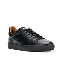 schwarze Leder niedrige Sneakers von Rossignol