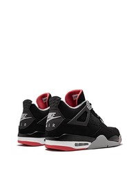 schwarze Leder niedrige Sneakers von Jordan