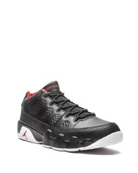 schwarze Leder niedrige Sneakers von Jordan