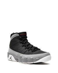 schwarze Leder niedrige Sneakers von Jordan