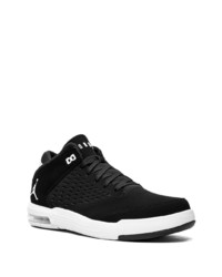 schwarze Leder niedrige Sneakers von Jordan