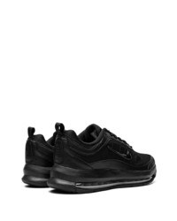 schwarze Leder niedrige Sneakers von Nike