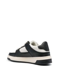 schwarze Leder niedrige Sneakers von Represent