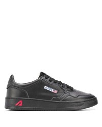 schwarze Leder niedrige Sneakers von AUTRY