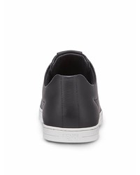 schwarze Leder niedrige Sneakers von Fendi