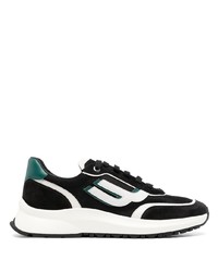 schwarze Leder niedrige Sneakers von Bally