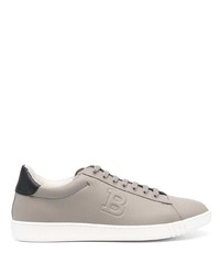 schwarze Leder niedrige Sneakers von Bally