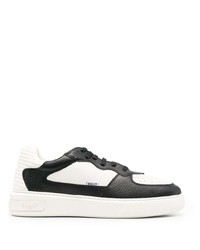 schwarze Leder niedrige Sneakers von Bally