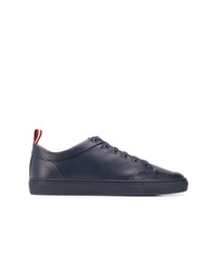 schwarze Leder niedrige Sneakers von Bally