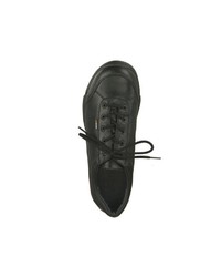 schwarze Leder niedrige Sneakers von BINOM