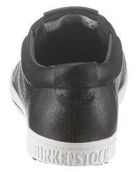 schwarze Leder niedrige Sneakers von Birkenstock