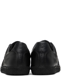 schwarze Leder niedrige Sneakers von Rombaut