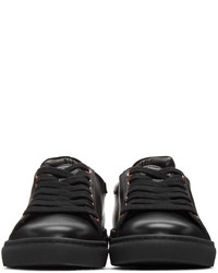 schwarze Leder niedrige Sneakers von Sophia Webster