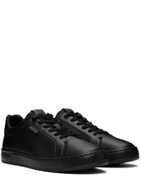 schwarze Leder niedrige Sneakers von Coach 1941