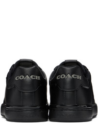 schwarze Leder niedrige Sneakers von Coach 1941