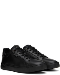 schwarze Leder niedrige Sneakers von Coach 1941