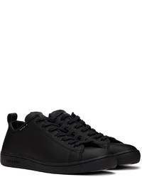 schwarze Leder niedrige Sneakers von Ps By Paul Smith