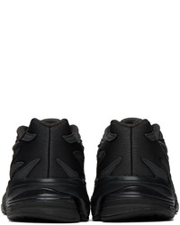 schwarze Leder niedrige Sneakers von adidas Originals