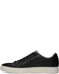 schwarze Leder niedrige Sneakers von Ps By Paul Smith