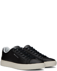 schwarze Leder niedrige Sneakers von Ps By Paul Smith