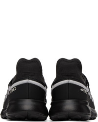schwarze Leder niedrige Sneakers von adidas Originals