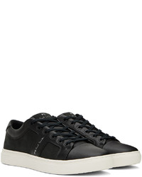 schwarze Leder niedrige Sneakers von Ps By Paul Smith