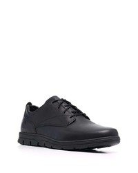 schwarze Leder niedrige Sneakers von Timberland