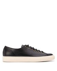 schwarze Leder niedrige Sneakers von Buttero