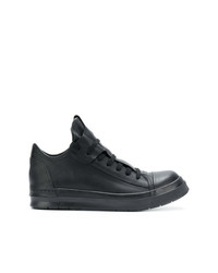 schwarze Leder niedrige Sneakers von Ca By Cinzia Araia
