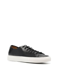 schwarze Leder niedrige Sneakers von Buttero