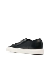 schwarze Leder niedrige Sneakers von Buttero