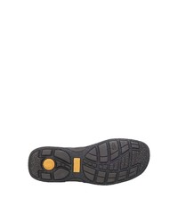 schwarze Leder niedrige Sneakers von camel active