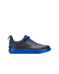 schwarze Leder niedrige Sneakers von Camper