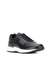 schwarze Leder niedrige Sneakers von Church's