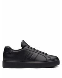 schwarze Leder niedrige Sneakers von Church's