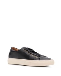 schwarze Leder niedrige Sneakers von Buttero