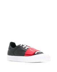 schwarze Leder niedrige Sneakers von Gcds