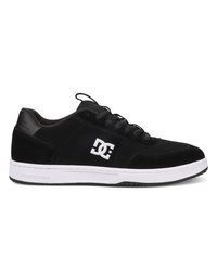 schwarze Leder niedrige Sneakers von DC Shoes