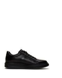 schwarze Leder niedrige Sneakers von Derimod