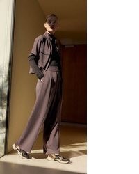 schwarze Leder niedrige Sneakers von Gabor
