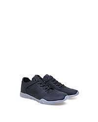 schwarze Leder niedrige Sneakers von Greyder