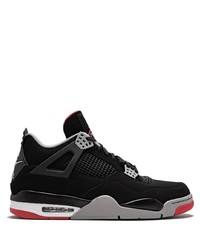 schwarze Leder niedrige Sneakers von Jordan